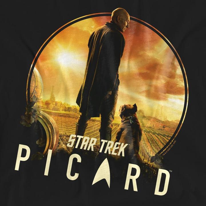 Immagine prodotto Star Trek: Picard A Man and His Dog Maglietta Adulto Unisex (L)