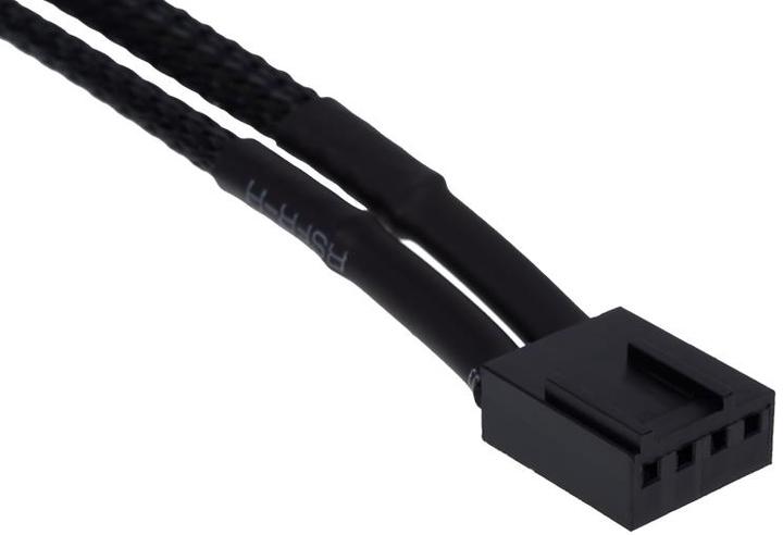 Actual product image Phobya Y-cable for PWM splitter 4Pin PWM to 4Pin PWM & 4Pin Molex
