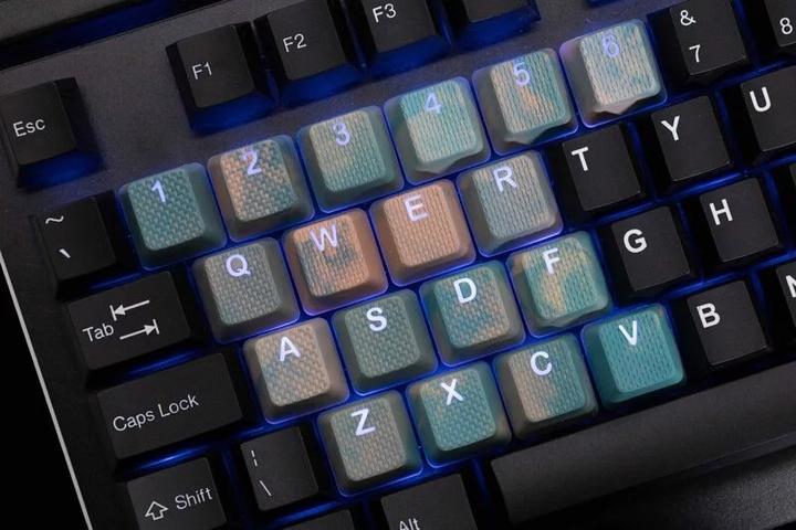 Produktbild Tai-Hao 23-Key Rubber Camo Keycap Set