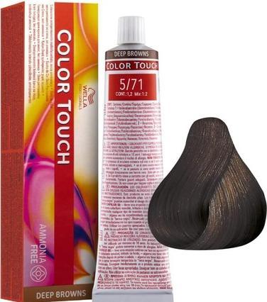 Produktbild Wella Demi-Permanent Colour Touch Light Brown Sea Ash Light Brown 60ml (Light Brown)