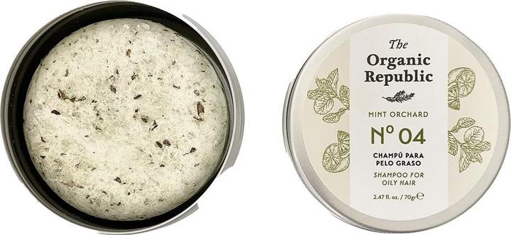 Immagine prodotto The Organic Republic Shampoo solido per capelli grassi 70g (100 ml, Shampoo solido)