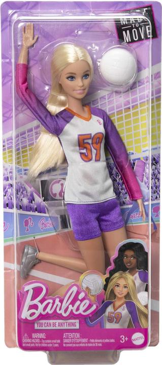 Produktbild Barbie Made to Move Volleyballspielerin
