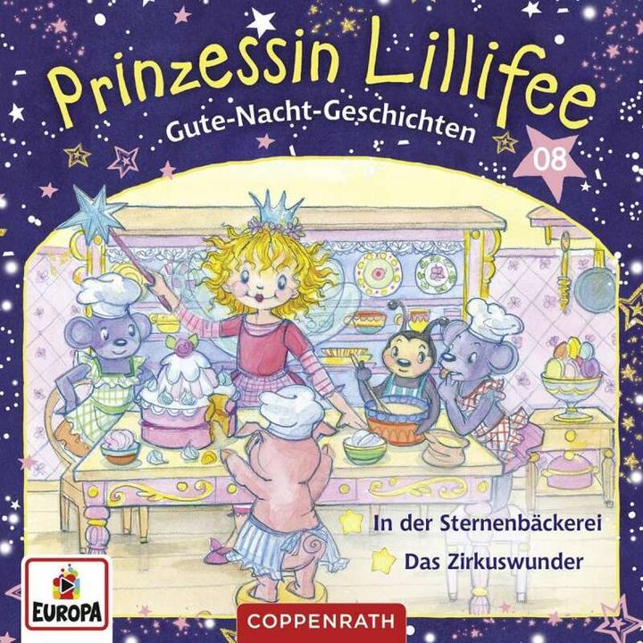 Actual product image Princess Lillifee - Bedtime Stories (CD 8) (Monika Finsterbush, German)