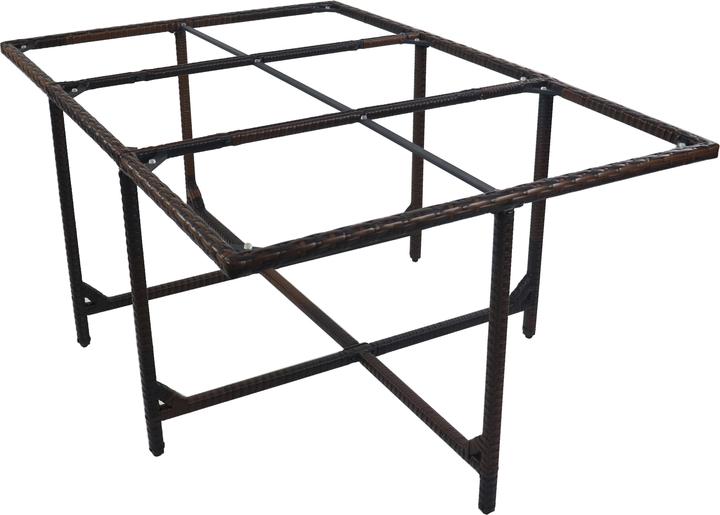Actual product image VCM Ratten Gartentisch Balkontisch Raloso (170 cm)