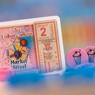 Actual product image Asmodée Ticket to Ride - San Francisco Board Game (Dutch)