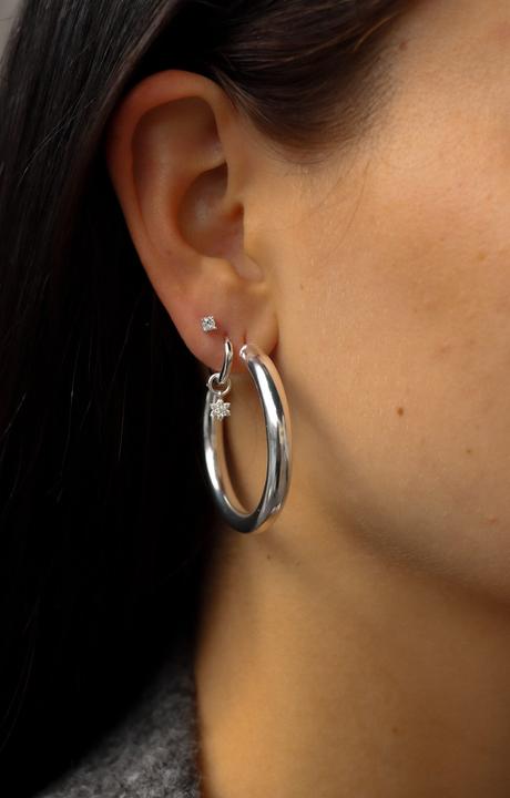 Produktbild Tara Style Sofia Hoop - Creolen (waterproof) (925 recyceltes Sterling Silber)
