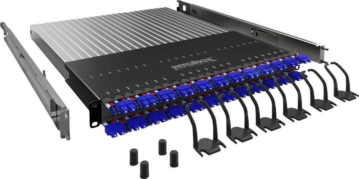 Actual product image PATCHBOX Plus+ 19", singlemode LC-SC (CAT6, 1.70 m)