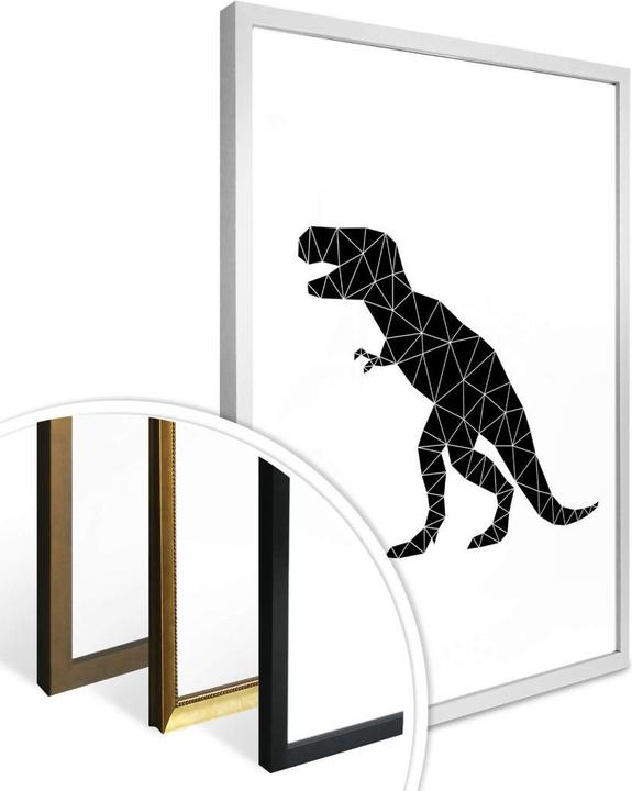 Immagine prodotto Trenddeko Dinosauro geometrico T-Rex (30 x 40 cm)