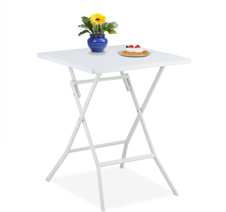 Relaxdays Tavolo pieghevole (62 cm)