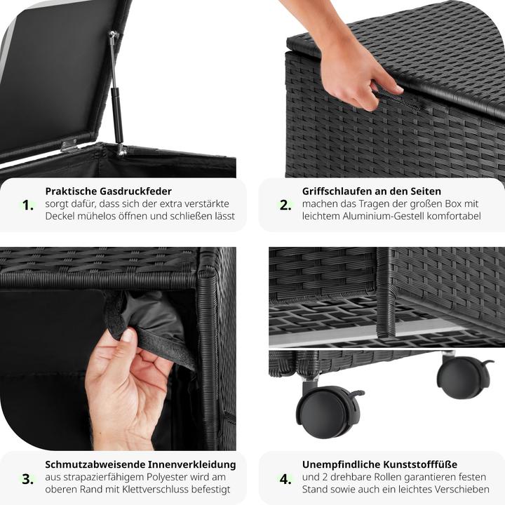 Image du produit tectake Coffre de rangement