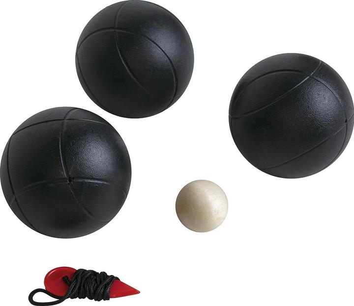 Winfun 3 Bälle Matt Schwarz Gestreift 720g Out2play (3 x)