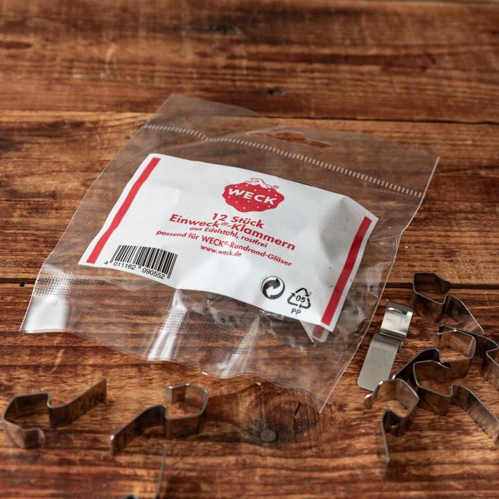 Actual product image Weck Brackets (12 pcs., 1 l)