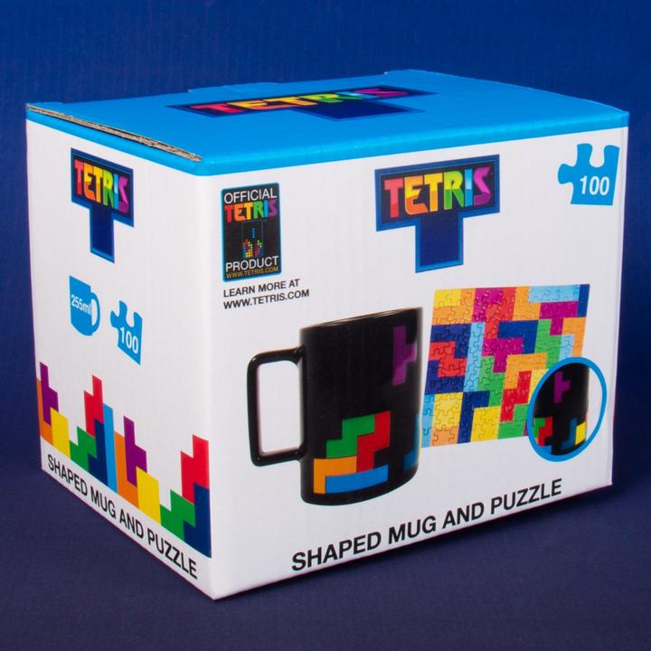 Actual product image Fizz Creations Tetris Cup & Puzzle Set (255 ml, 1 x)