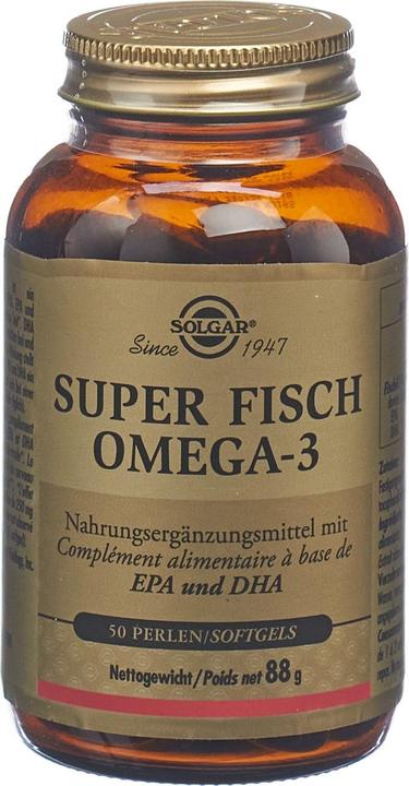 Immagine prodotto Solgar Super Fish Omega-3 Pearls (50 Pezzo/i, Pillole, 255 g)