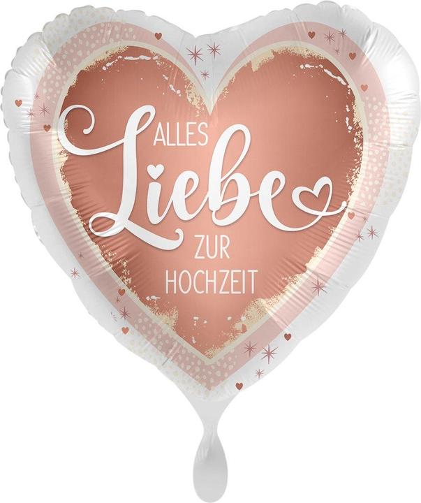 Produktbild Premioloon Alles Liebe zur Hochzeit Ballon