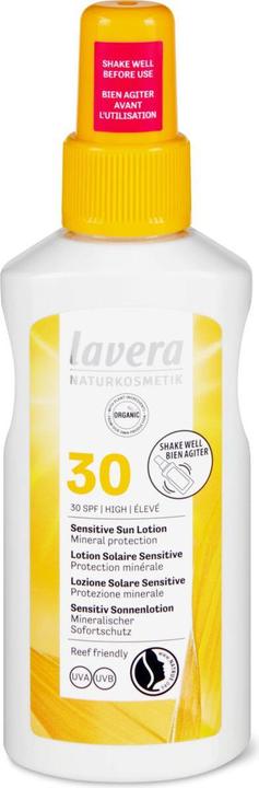 Produktbild Lavera Sensitiv Sonnenlotion LSF 30 Lot (Sonnenlotion, SPF 30, 100 ml, 106 g)