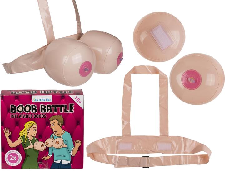 Actual product image Out of the blue Boob Battle - Inflatable Boobs (Dice games)