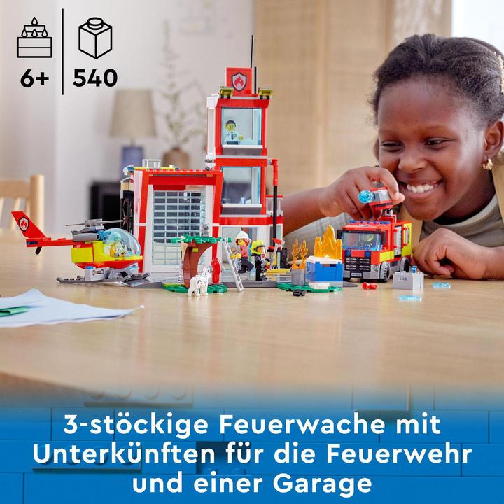 Image du produit LEGO Caserne de pompiers (60320, LEGO City)