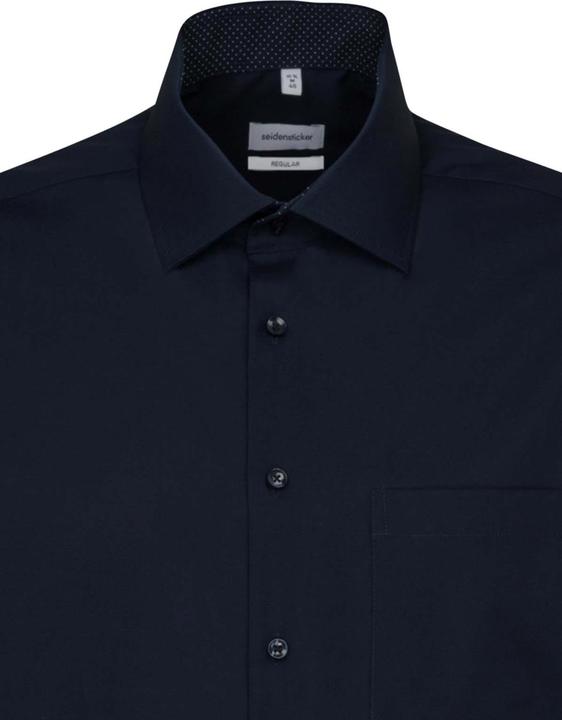 Image du produit Seidensticker Chemise Regular Business Kent Patch12 dark blu (45)