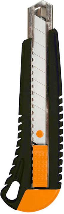 Actual product image Fiskars Cutter knife with metal guide, 18 mm, orange/black, 1003749 (Cutters)