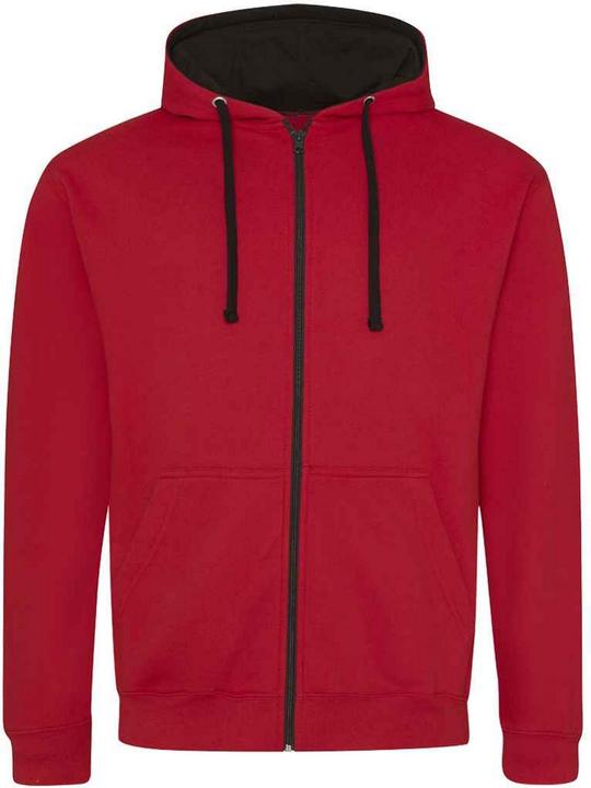 Produktbild Awdis Varsity Hoodie mit durchgehendem Reissverschluss (XXL)
