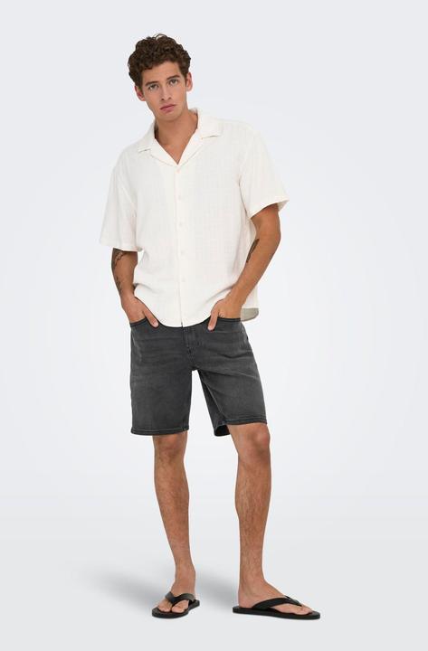 Produktbild Only & Sons ONSWEFT Normal geschnitten Shorts Jeans-Shorts (L)