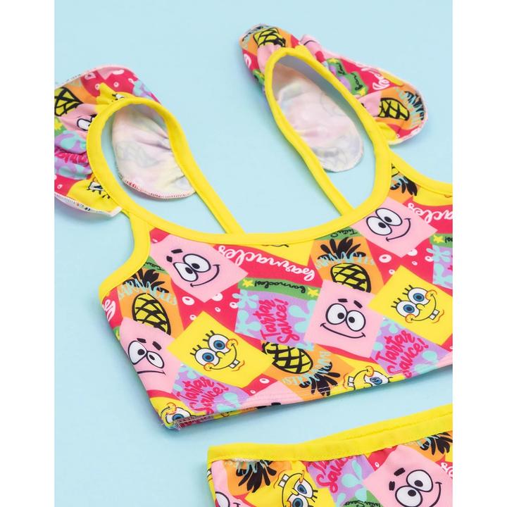 Produktbild Spongebob Squarepants Girls Faces Bikini (146, 152)