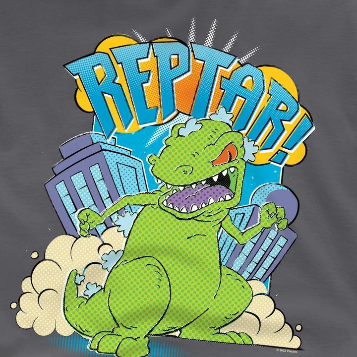 Immagine prodotto Rugrats Stomp Maglietta Reptar Uomo (3XL)