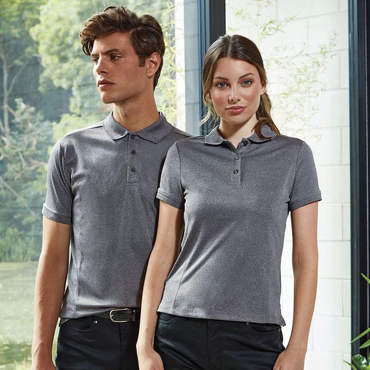 Image du produit Premier Coolchecker Pique Polo TShirt à manches courtes (5XL)