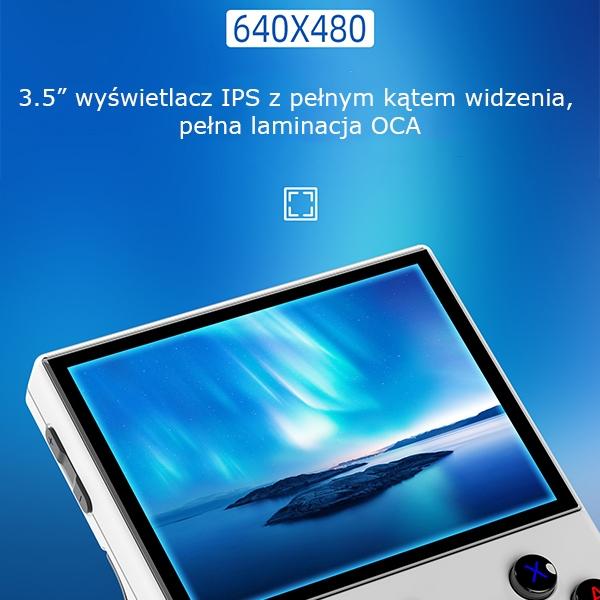 Actual product image Anbernic Konsola RG35XX Plus biały/white