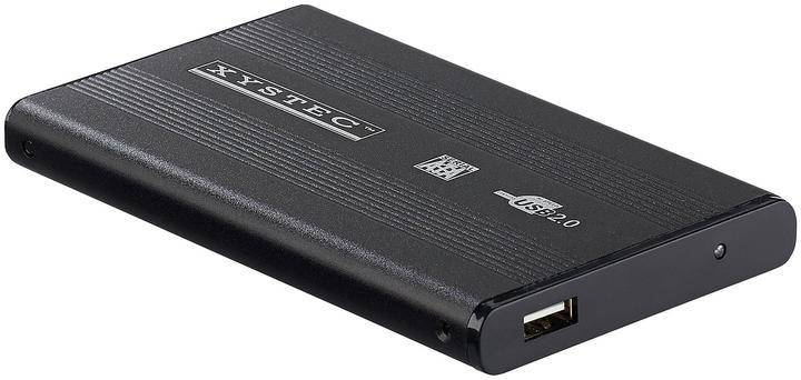 Produktbild Xystec 2,5" Alu-Festplattengehäuse USB 2.0 für SATA-Festplatten (2.5")