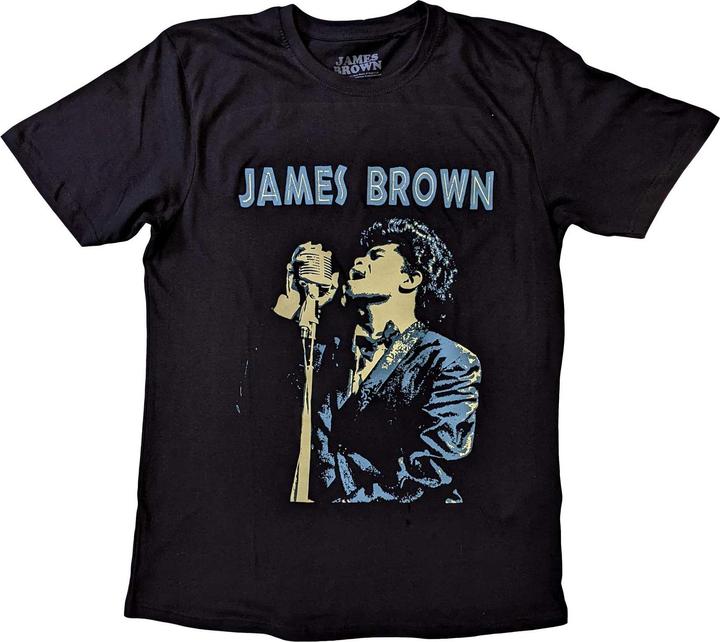 Actual product image James Brown Holding Mic (L)