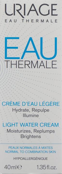 Actual product image Uriage Eau Thermale Cream Cream (40 ml)
