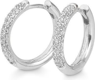 Produktbild Breuning Creolen - BRILL. 0,407 Ct. H/si (750/18 K Gold)