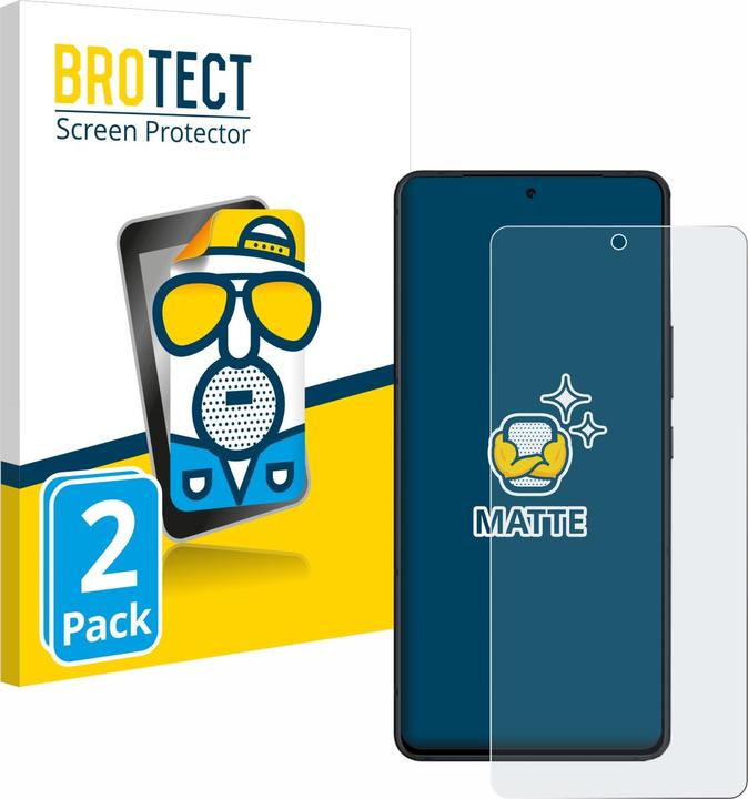 Productafbeelding BROTECT Antireflecterende schermbeschermer mat (2 Stuk, Asus ROG Phone 8 Pro)