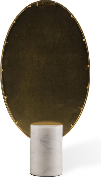 Immagine prodotto Pols Potten Specchio ovale in marmo 40 cm - Beige