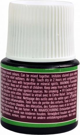 Actual product image Pebeo Vitrail Transparent (Red violet, 45 ml)