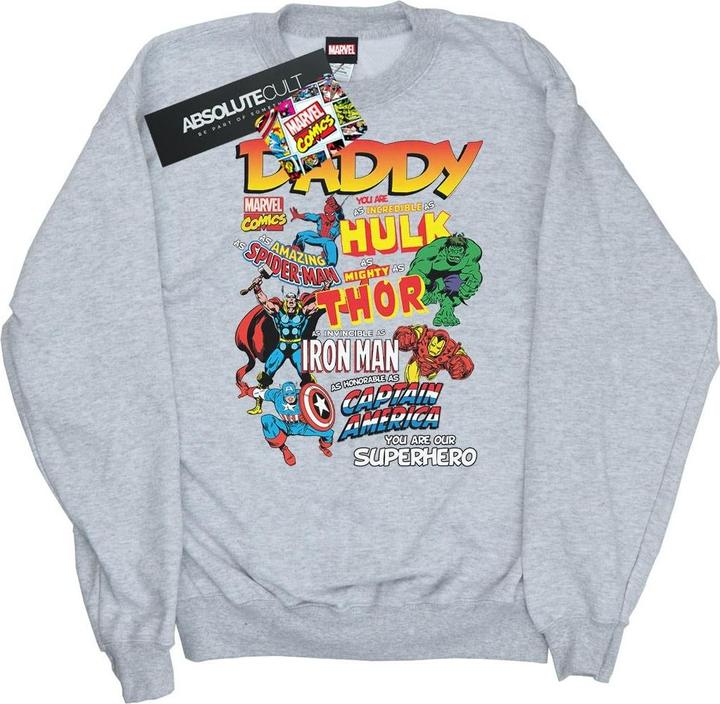 Immagine prodotto Our Dad Superhero Felpa Uomo (4XL)