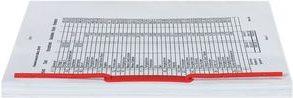 Image du produit Elba 100 Clip Archivage Metal Recouvert De Pvc Rouge