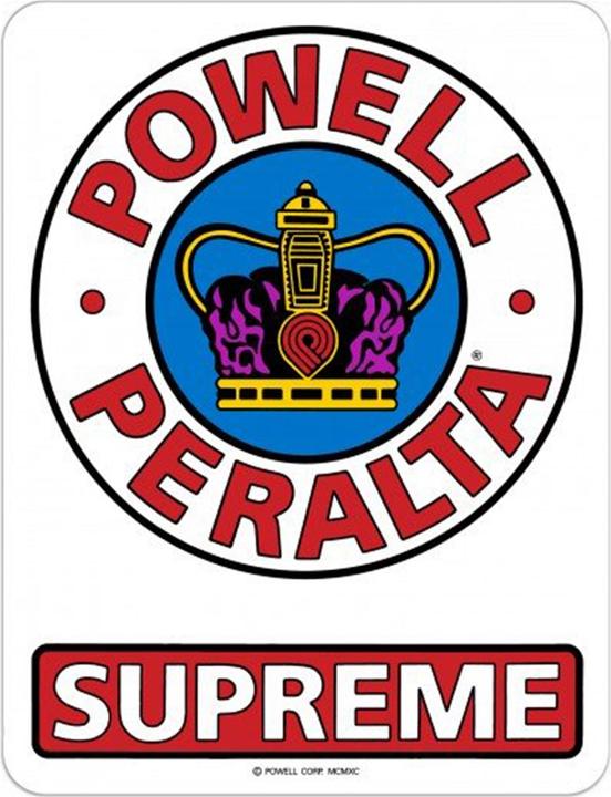 Actual product image Supreme OG Sticker 3.5"