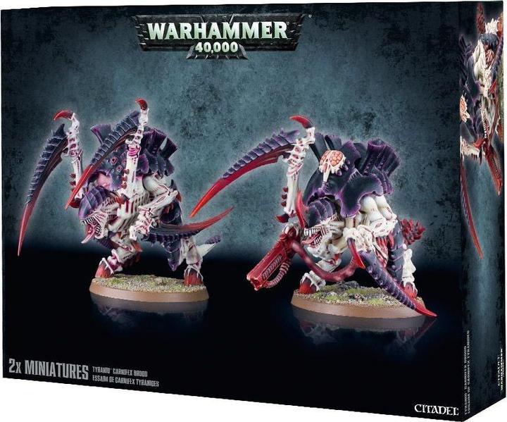 Produktbild Games Workshop Carnifex Brood - Old One Eye's Brood - Thornback Brood - Carnifex Brood - Screamer-Killer Brood (Kunststoff)