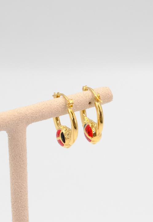 Actual product image Muau Lucky beetle (750/18 K Gold)