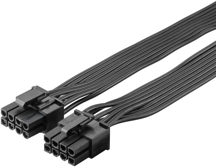Immagine prodotto Goobay Cavo di alimentazione da 8 pin maschio a doppio 6+2 maschio per PCIe