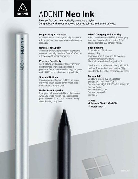 Produktbild Adonit Neo Ink