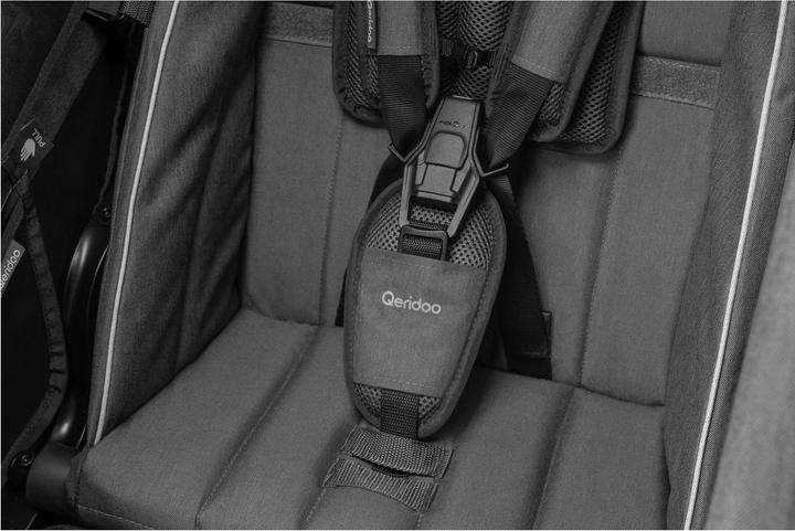 Produktbild Qeridoo Kinderfahrradanhänger Kidgoo 2 FIDLOCK Edition orange
