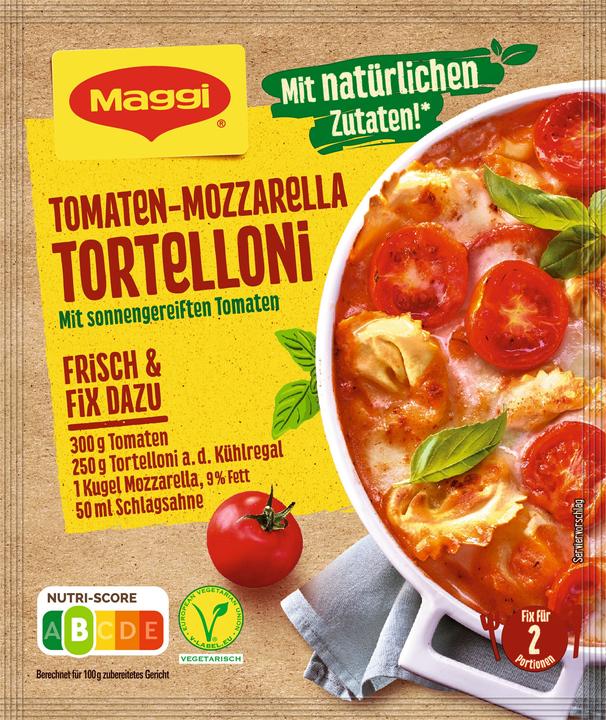 Produktbild Maggi FIX Tomate Mozzarella Tortelloni (34 g)