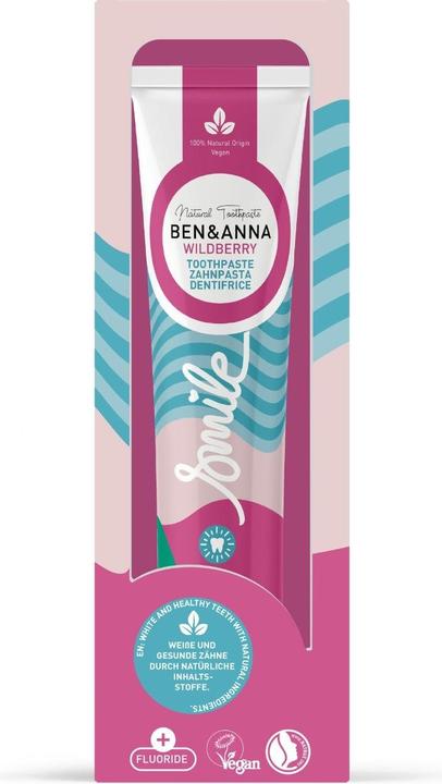 Produktbild Ben & Anna BEN&ANNA Natural Toothpaste naturalna pasta do zębów Wildberry 75ml (75 ml)