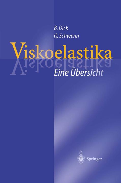 Immagine prodotto Viskoelastika - Eine Übersicht (Tedesco, Burkhard Dick, Oliver Schwenn, 2012)