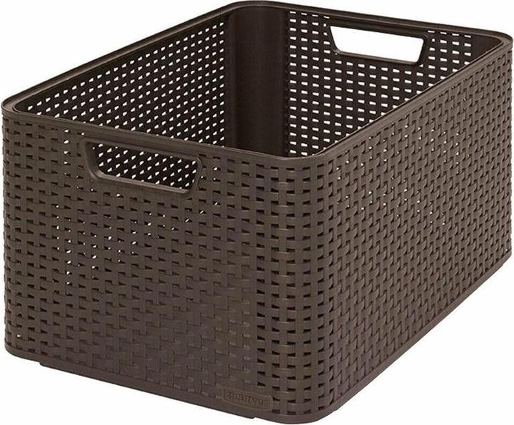 Actual product image Curver STORAGE BOXSTYLE L BROWN 205850 (30 l)