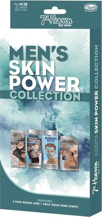 Produktbild 7th Heaven Geschenkset Men's Skin Power Collection (Körperpflegeset)